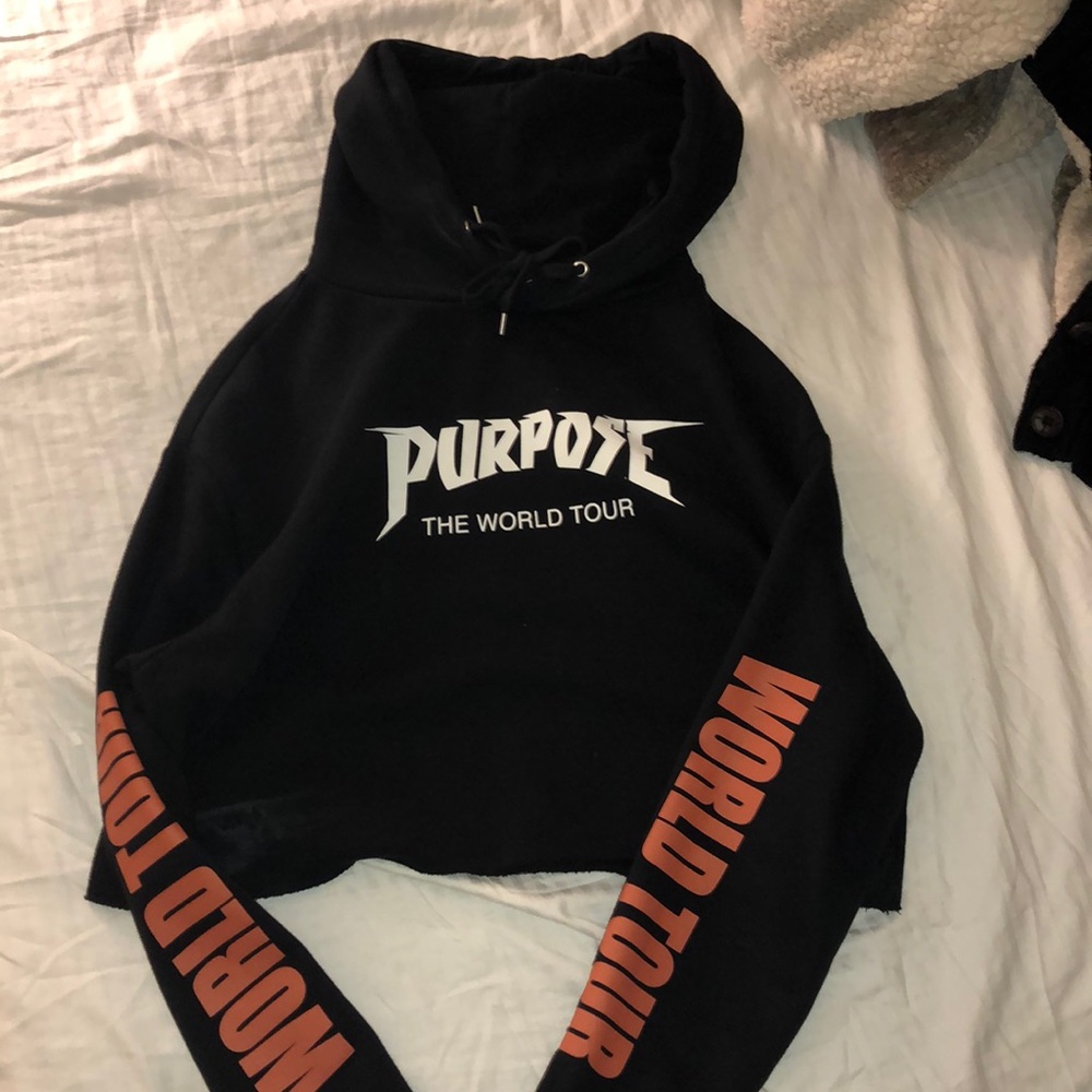 Purpose cropped hoodie